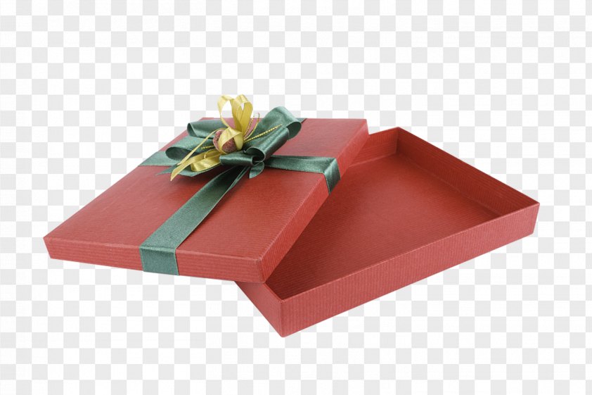 Open The Red Gift Box Png