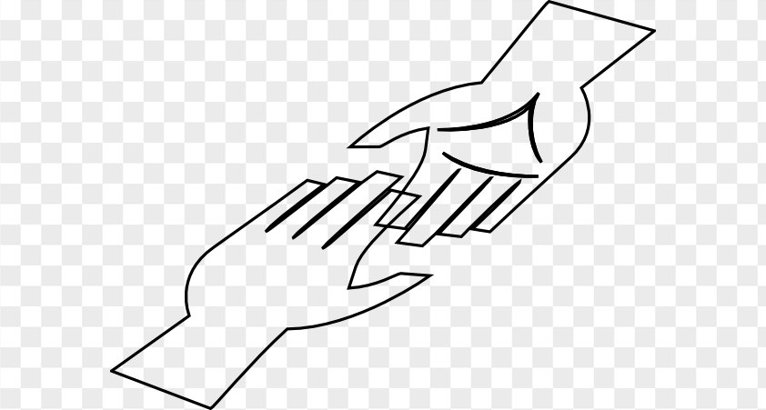 Hand Outline Png