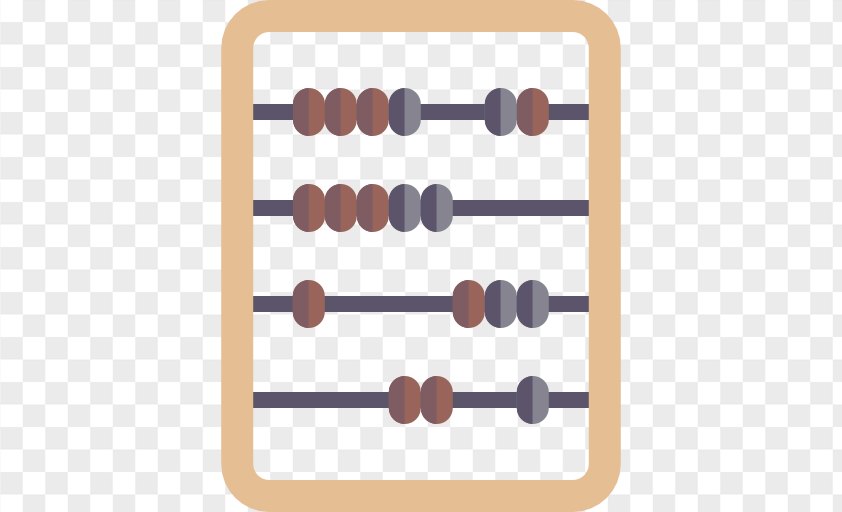 Gold Abacus PNG