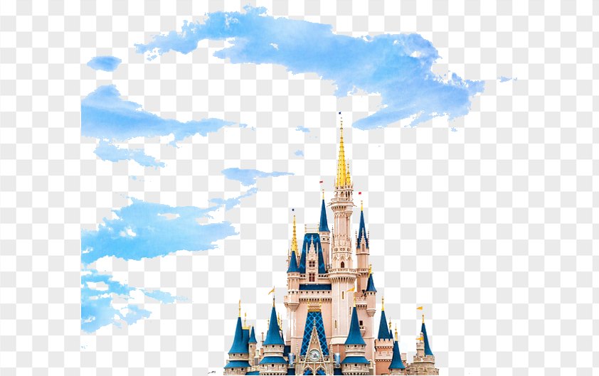 Free Free 296 Disney Castle Svg Color SVG PNG EPS DXF File