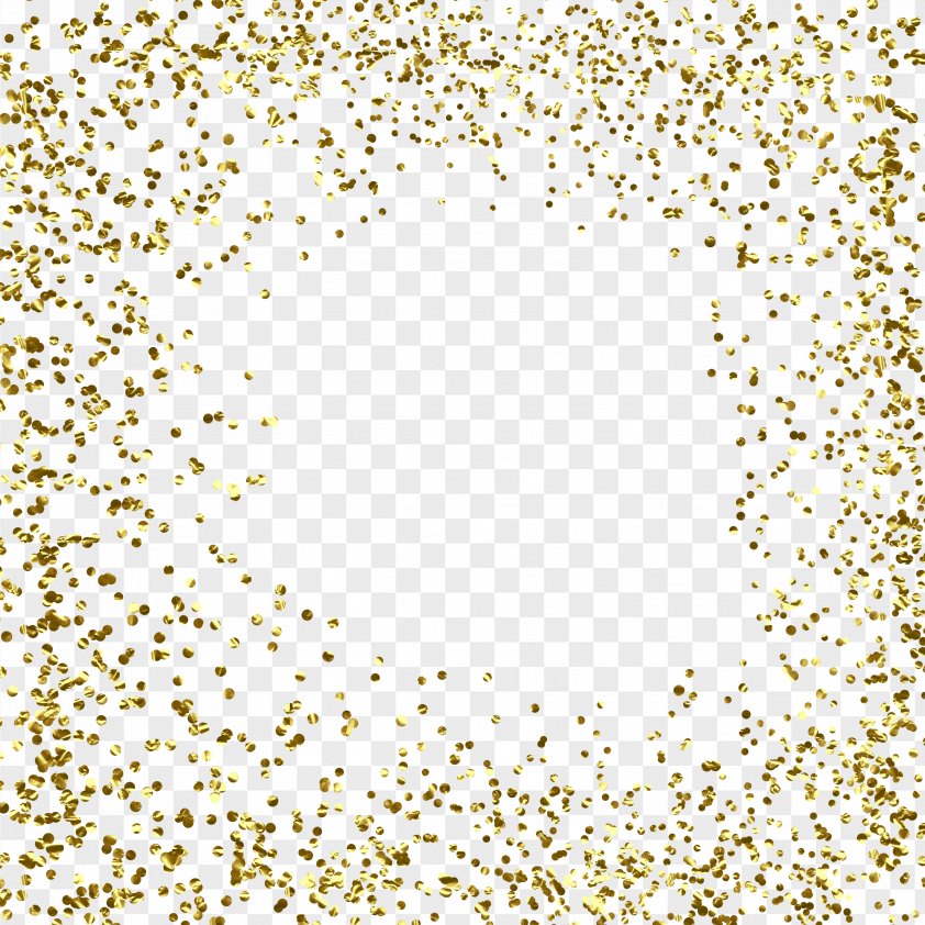 Gold Glitter PNG