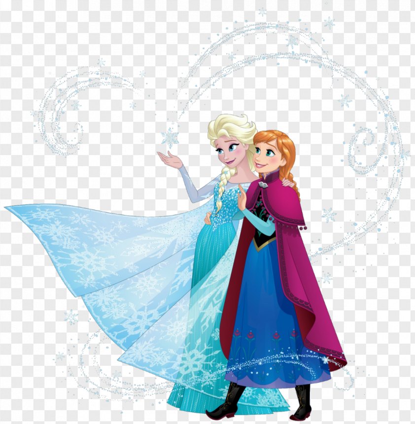 Anna And Elsa Frozen PNG