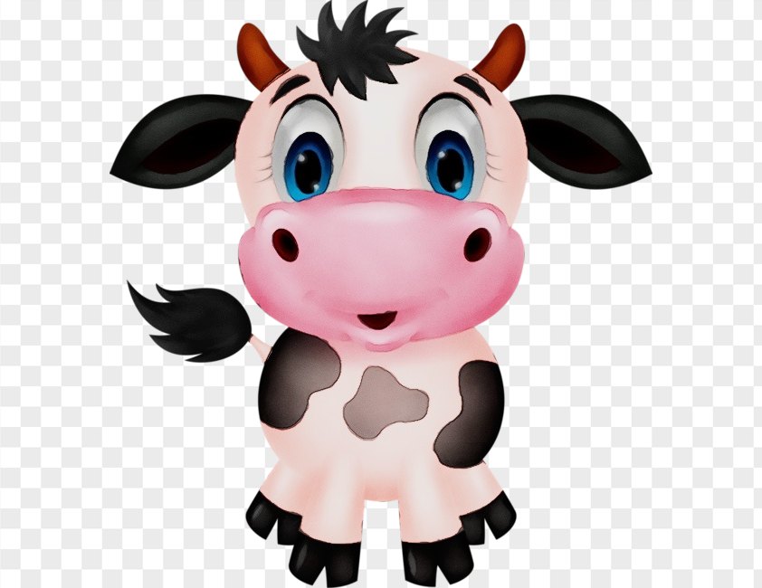 Dairy Cow Fictional Character PNG