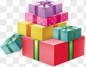 Vector Birthday Gift Box Png